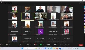 pengurus smsi dalam rapat pleno